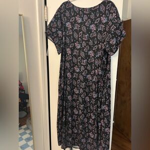 Hot Topic Gray Dress with Crystal Design